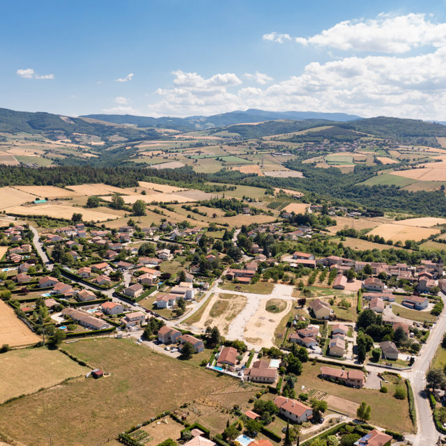 Vue aérienne Trêve